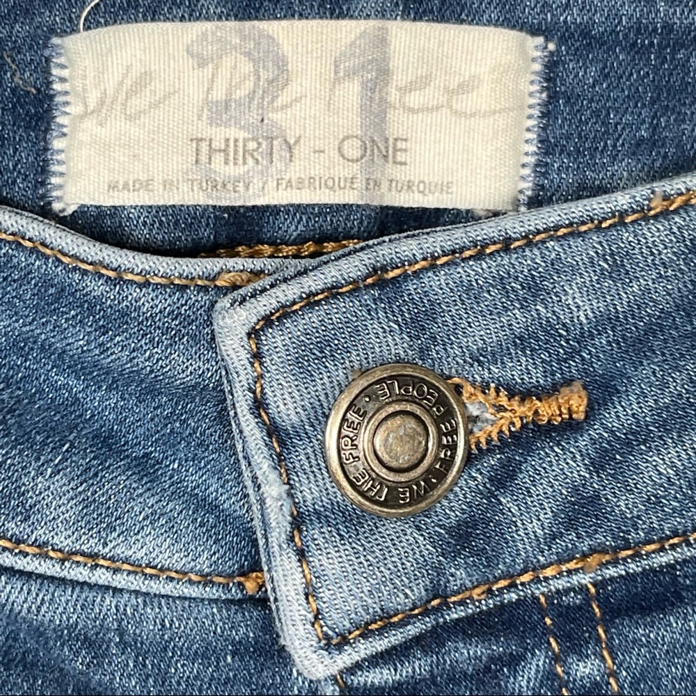 Free People “Riley” Seam Jeans - Picture 8 of 11